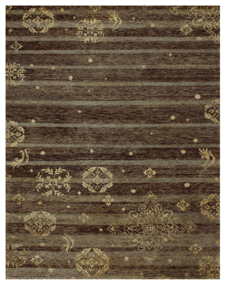 Weave & Wander Timeo Hand Knot Oriental Rug, 5'6"x8'6"