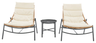 Manhattan Comfort 3-Piece Sunset Patio Conversation Set
