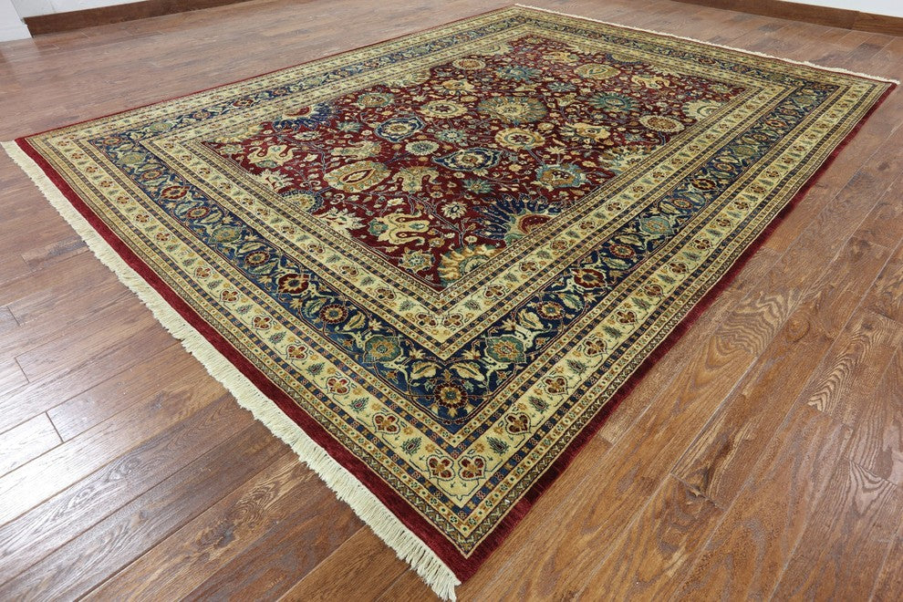 9'x12' Oriental Hand Knotted Peshawar Rug, MC475
