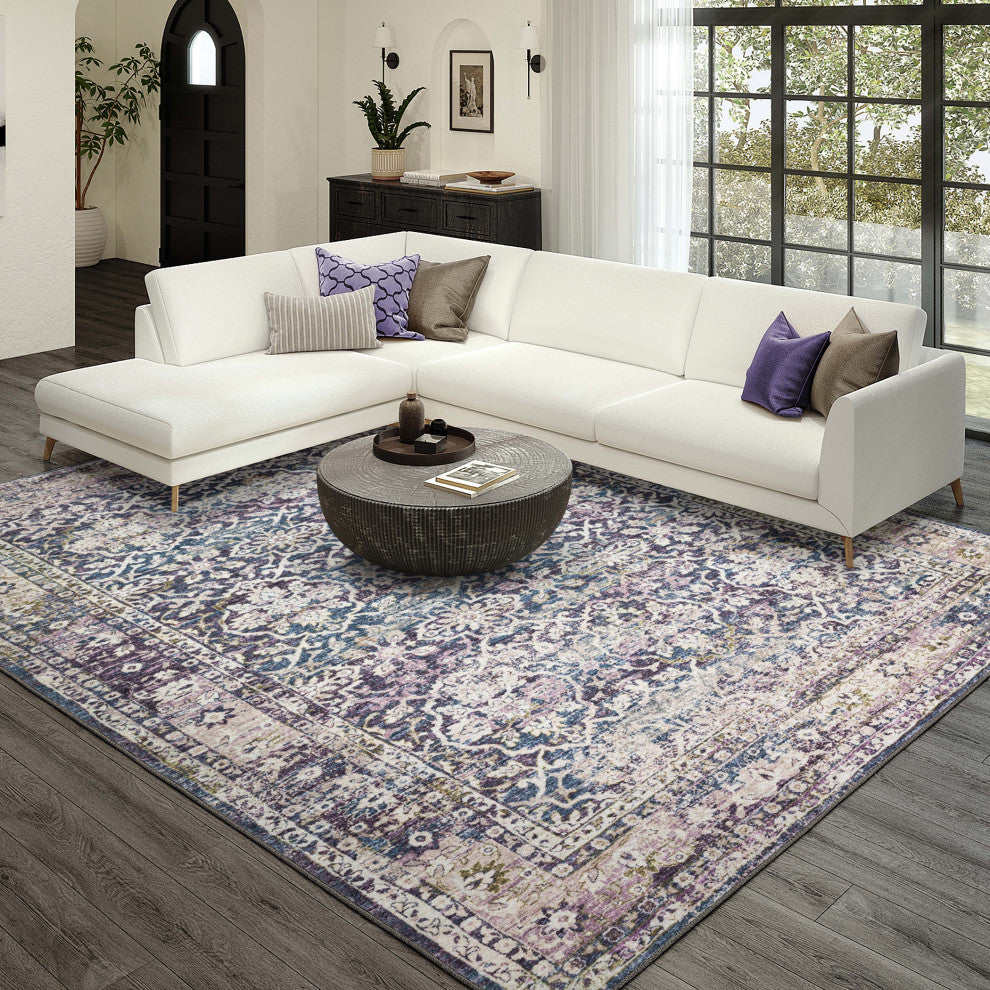 Jericho JC3 Violet 8' x 10' Rug