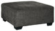 Ballinasloe Smoke Oversized Accent Ottoman
