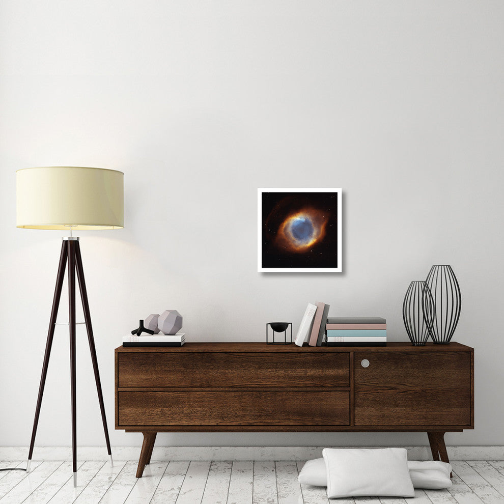"Helix Nebula - a Gaseous Envelope Expelled By a Dying Star" Paper Art, 20"x20"
