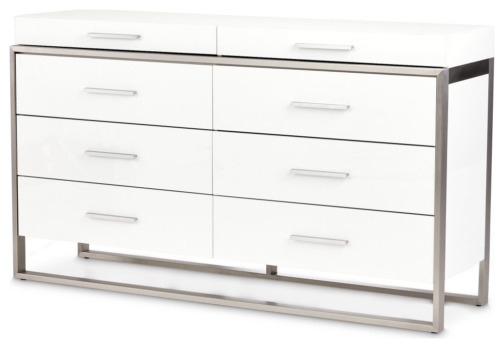 Marquee Dresser - Cloud White