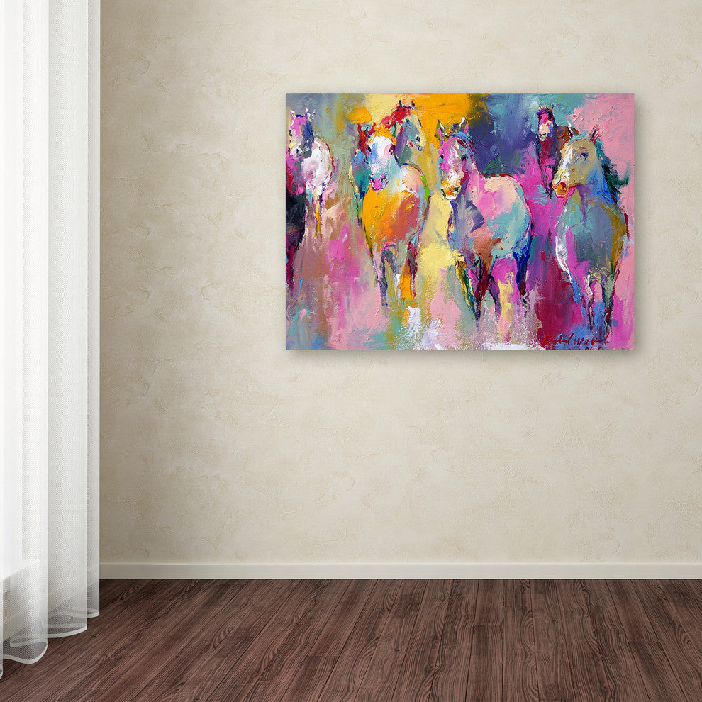 'Wild' Canvas Art by Richard Wallich