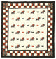 Scottie Quilt Twin 65"X85"