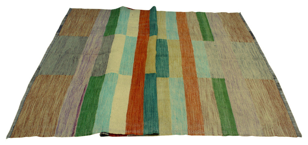 Winchester Kilim Norman Burgundy Rug