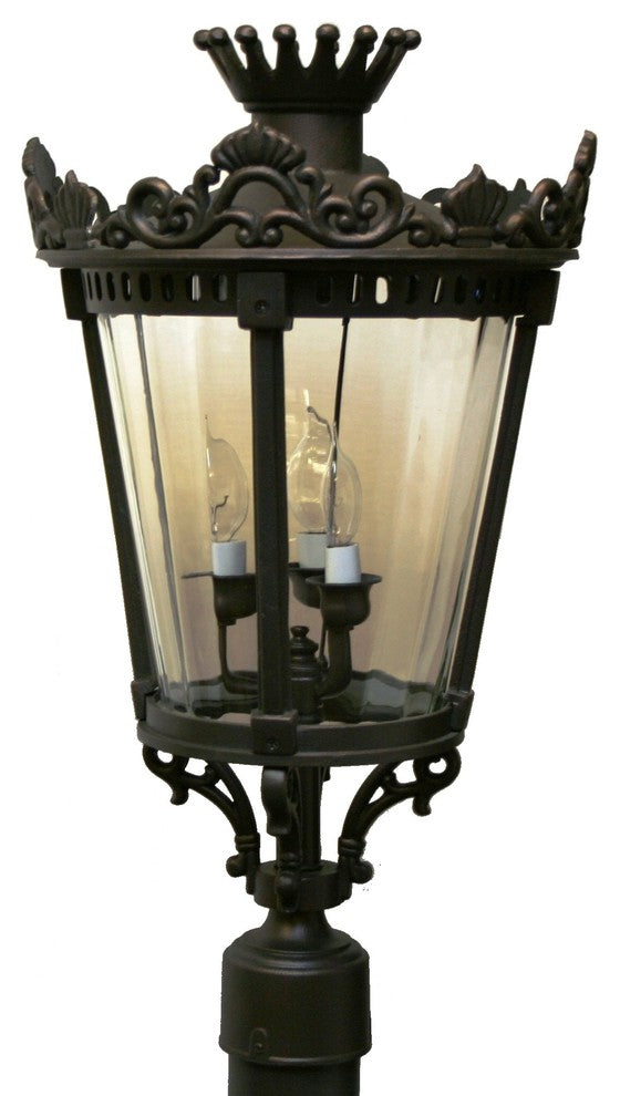 Tuscany Post Mount, White
