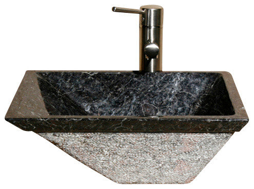 V-VGRTTPLHA Night Rose Polished Vessel Sink