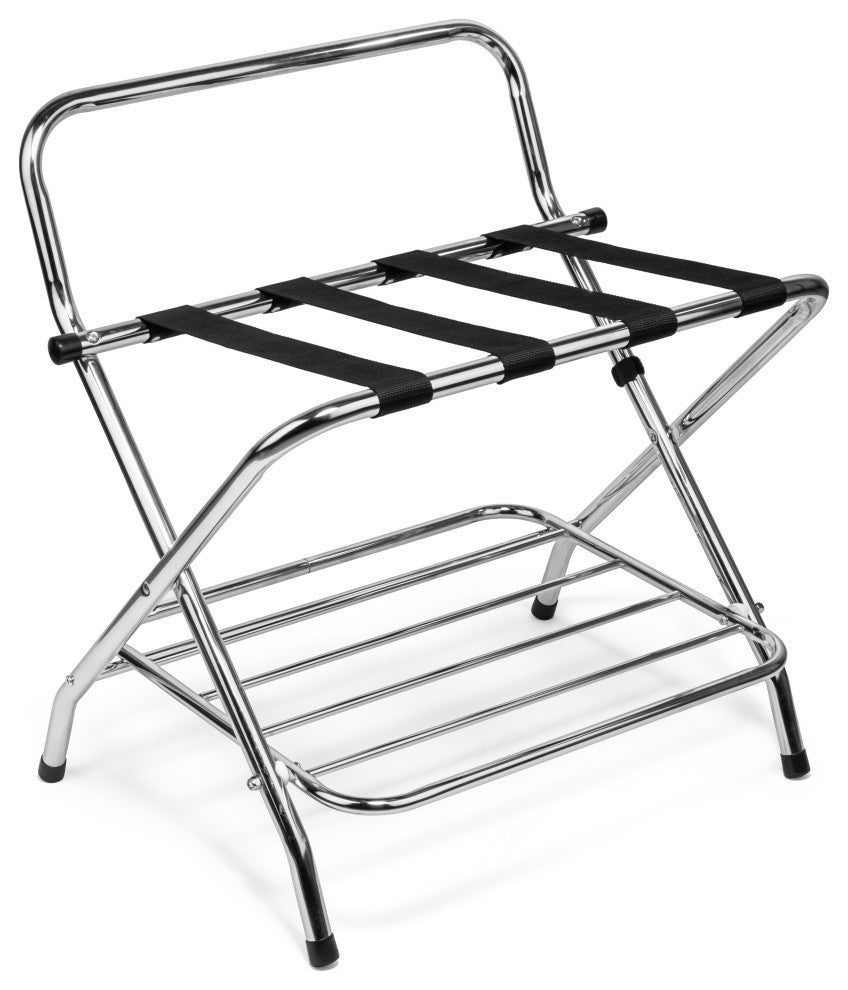 2-Shelf High Back Luggage Rack