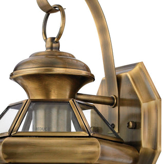 Quoizel NY8315 Newbury 1 Light 12" Tall Outdoor Wall Sconce - Polished Brass