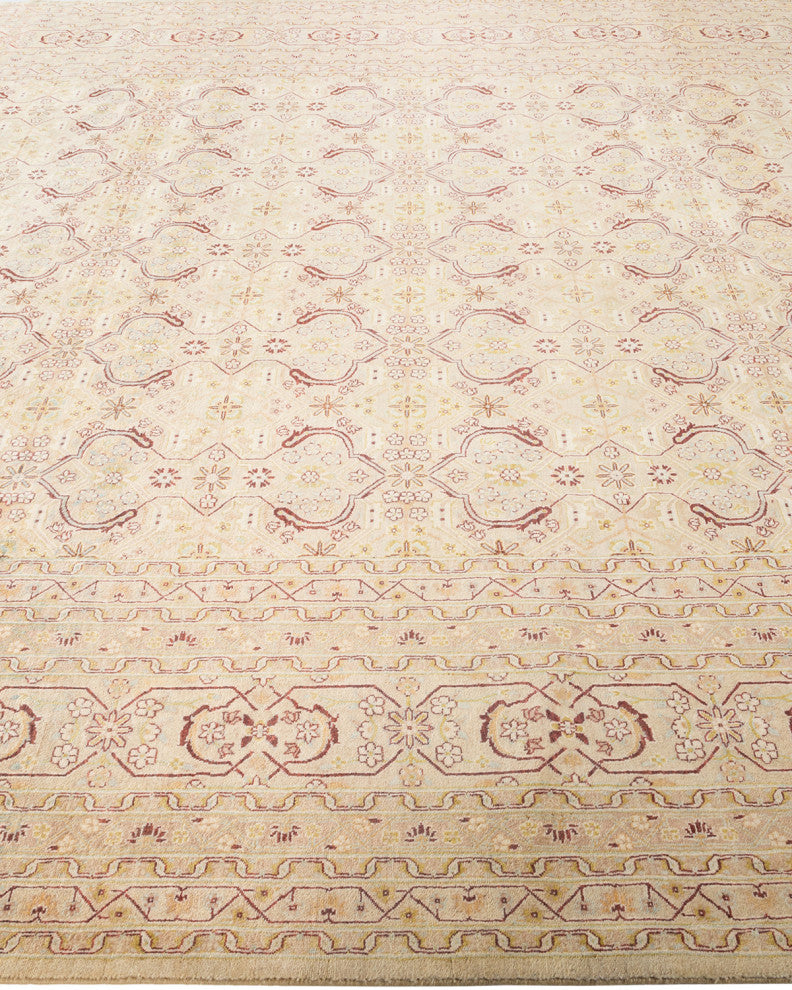 Anastasia, One-of-a-Kind Hand-Knotted Area Rug Ivory, 8'1"x10'0"