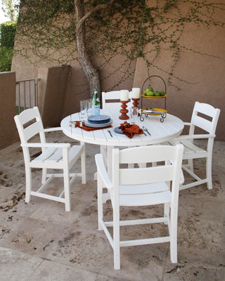 Ivy Terrace Classics 5-Piece Dining Set, Black