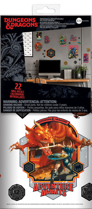 Dungeons & Dragons Peel & Stick Wall Decals