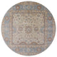 Ahgly Company Indoor Round Mid-Century Modern Area Rugs, 4' Round