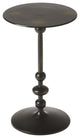 Butler Zora Black Iron Pedestal End Table