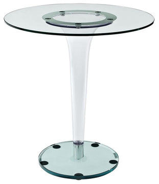 Gossamer Dining Table in Clear