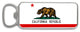California Flag Bottle Opener