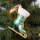 Holiday Plaid Ice Skate Tree Ornament Skating Olympics Blade