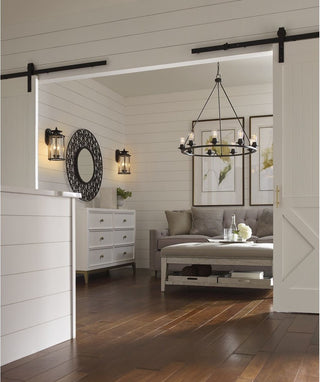 Debut 9-Light Chandelier, Graphite