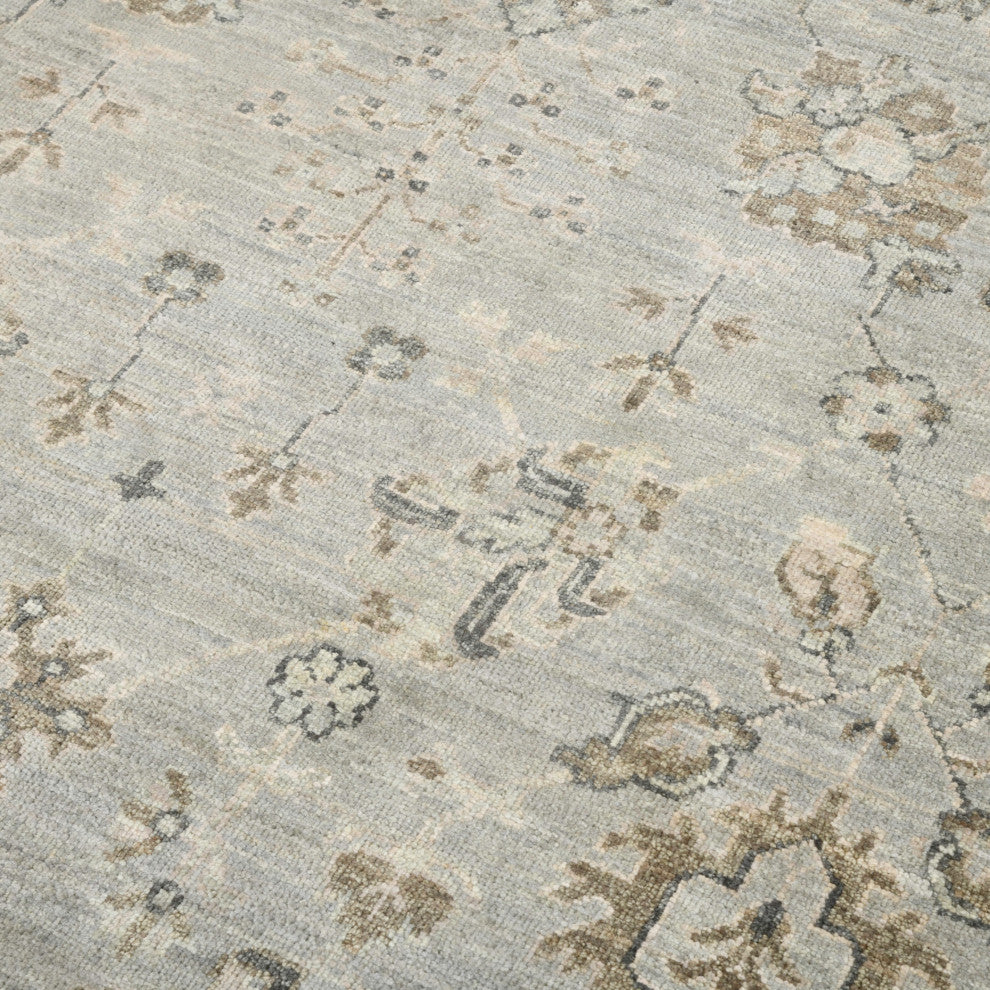 Nuit Arabe Lodi Area Rug Ice Blue, 2' X 3'