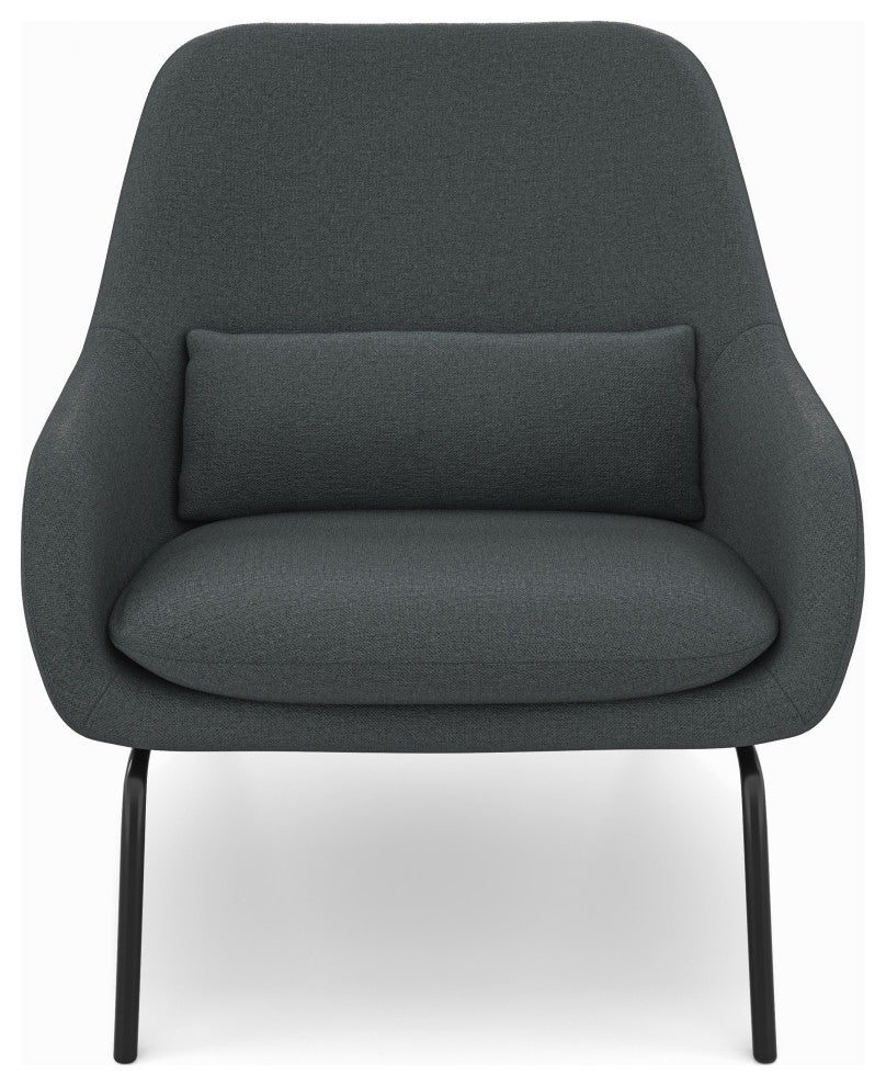 Elmont Accent Chair, Steel Grey