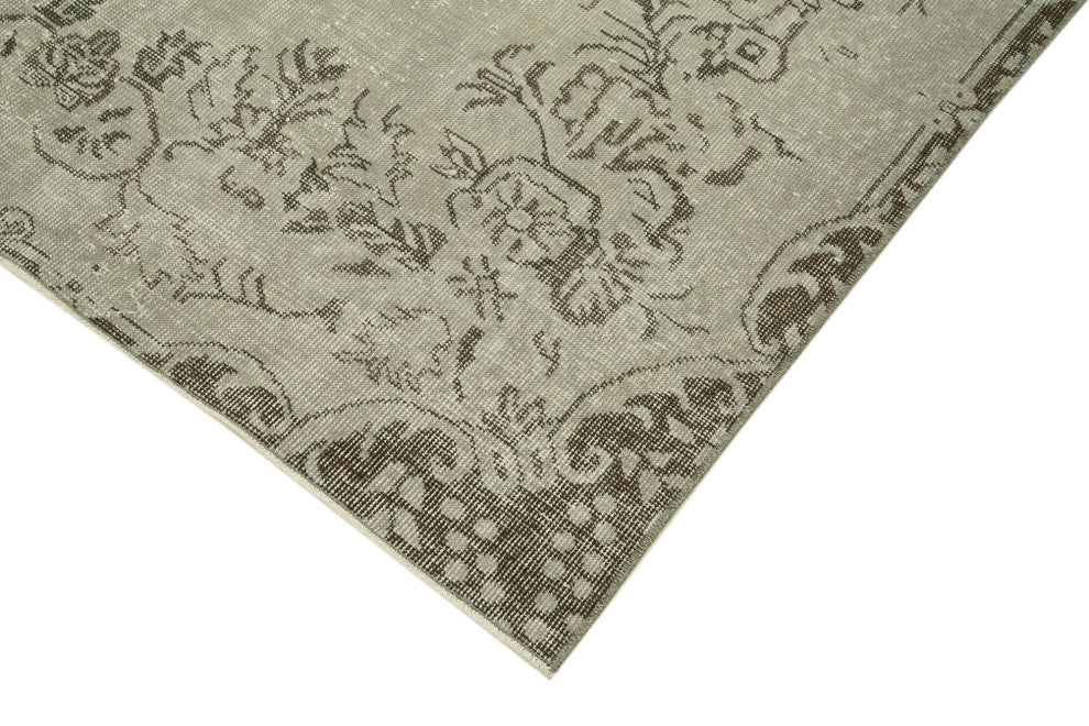 Rug N Carpet - Handwoven Anatolian 5' 1" x 9' 2" Vintage Overdyed Area Rug