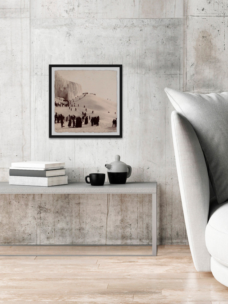 "Niagara Falls II" Framed Painting Print, 32"x32"