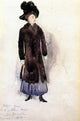 Charles Demuth Aunt Ellen, Gallery Wrapped Canvas Print, 18"x27"