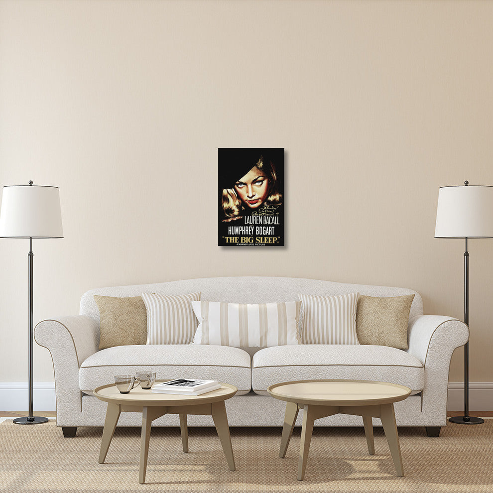 "The Big Sleep" Stretched Canvas Giclee by Hollywood Photo Archive, 20x30"