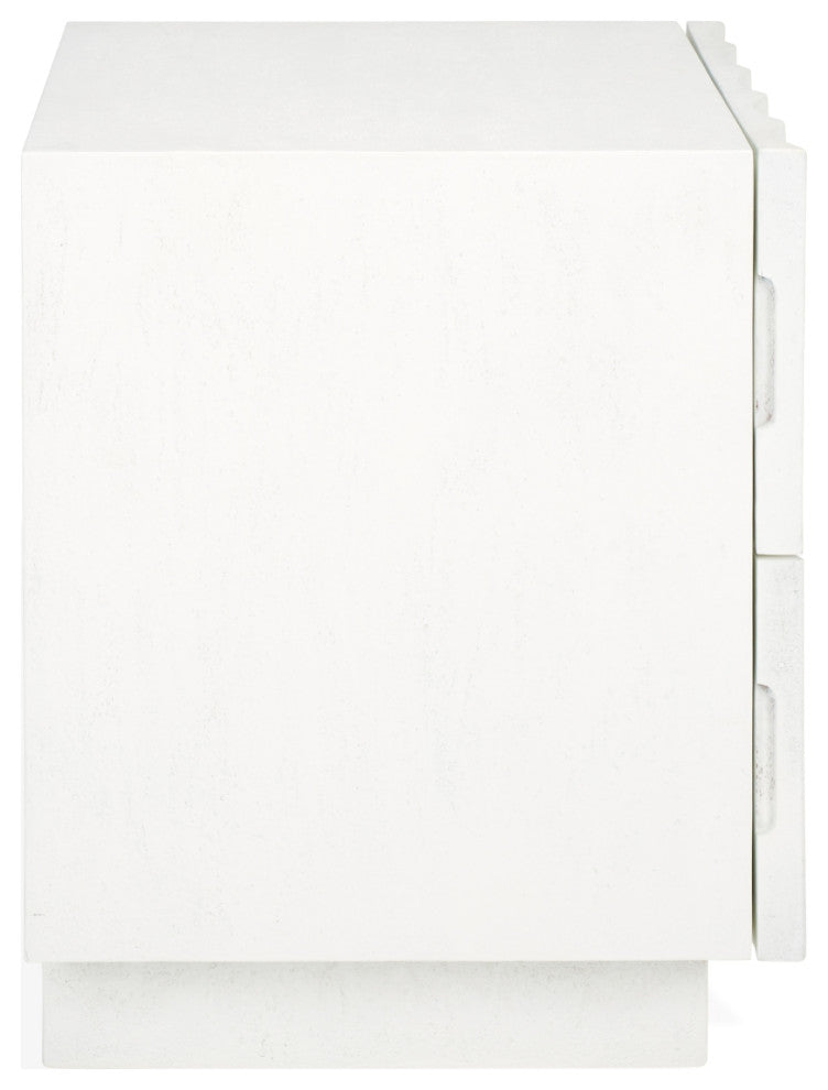 Safavieh Couture Woodworth 2 Drawer Nightstand, White