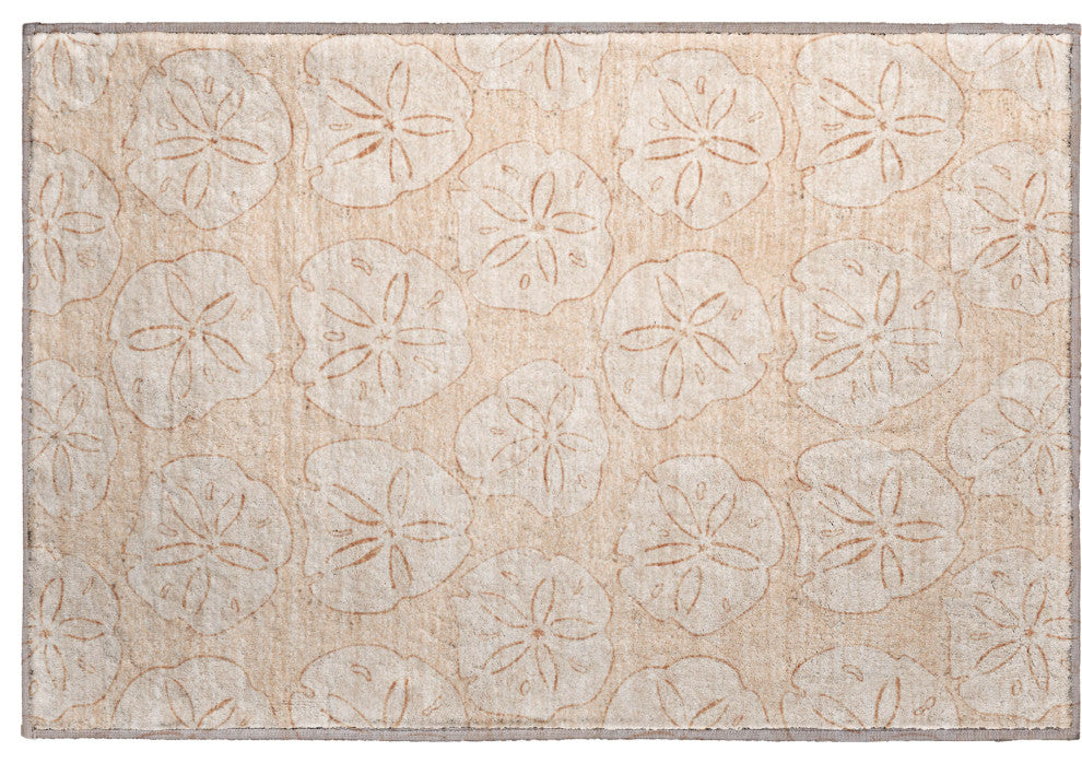 Addison Premium Washable Mayfield AMF189 Orange 1'8" x 2'6" Rug