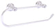 Carolina Crystal Wall Mounted Paper Towel Holder, Satin Chrome