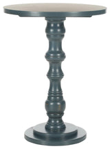 Safavieh Greta Accent Table, Steel Teal