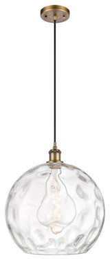 Innovations 516-1P-BB-G1215-14 1-Light Pendant, Brushed Brass