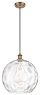 Innovations 516-1P-BB-G1215-14 1-Light Pendant, Brushed Brass
