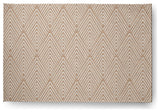 4' x 6' Lifeflor Diamond Spring Chenille Indoor/Outdoor Rug