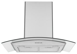 Ancona 30" Convertible Wall Mount Glass Canopy Range Hood