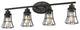 Piers 4-Light Oil-Rubbed Bronze Vanity