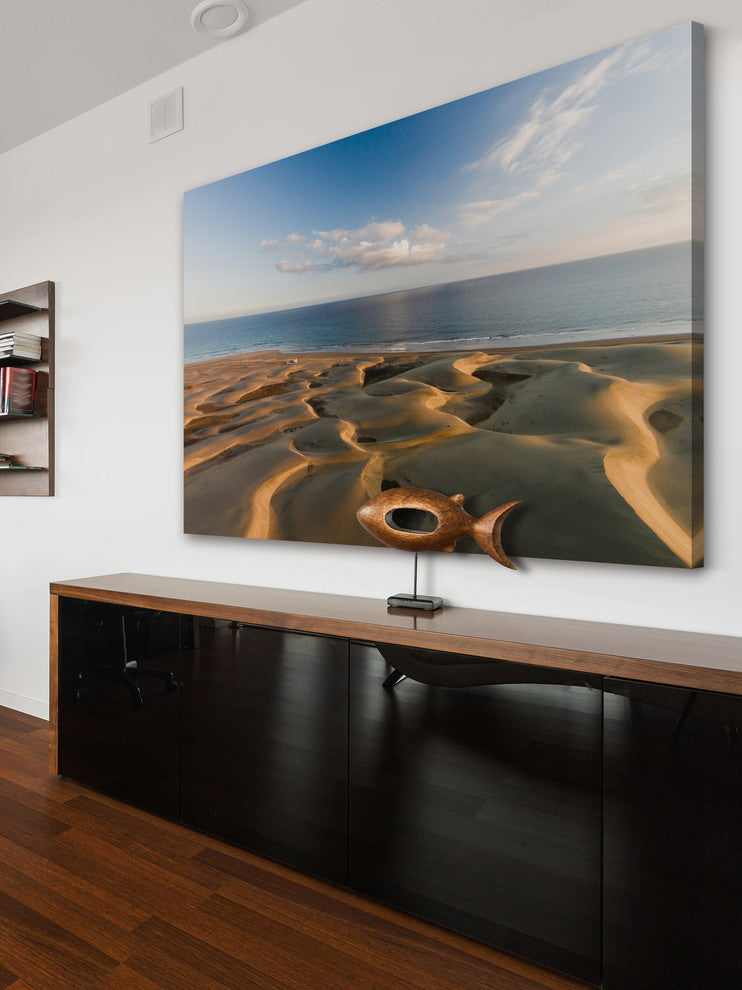 "Waves In The Sand Ii" Print on Canvas by Karolis Janulis