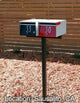 Urban Front Opening Zincalume Mailbox, Red