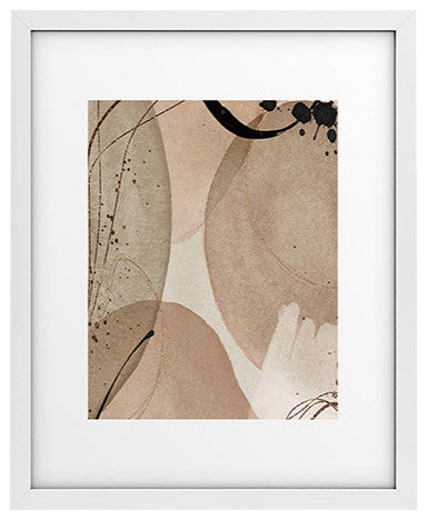 Sheila Wenzel-Ganny The Abstract Minimalist Framed Art Print, 18x24"