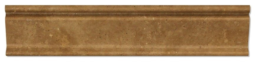 Noce Travertine Honed Crown - Mercer Molding Trim