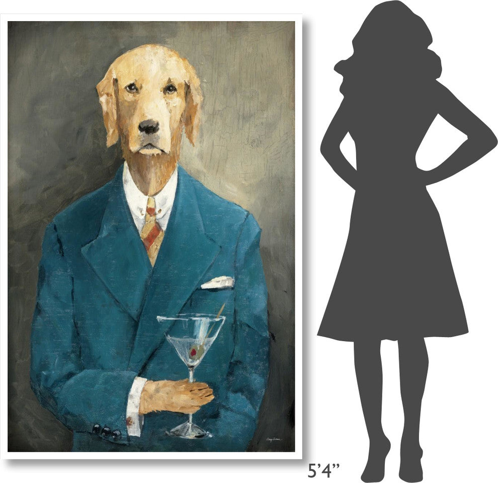 "John Steinbark" Digital Paper Print by Avery Tillmon, 42"x62"