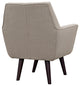 Modern Granite Posit Upholstered Armchair