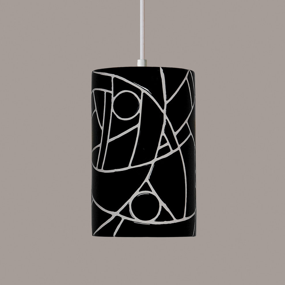 Picasso Pendant Black, Black
