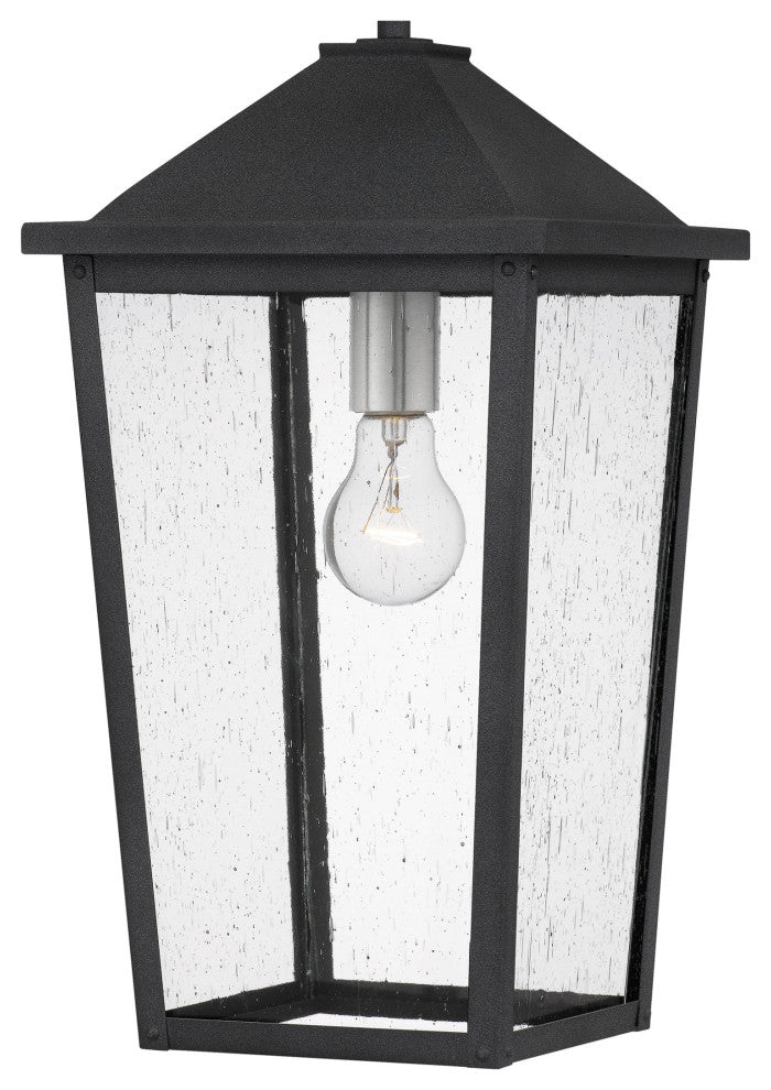 Quoizel STNL1509 Stoneleigh 9"W Mini Pendant - Mottled Black