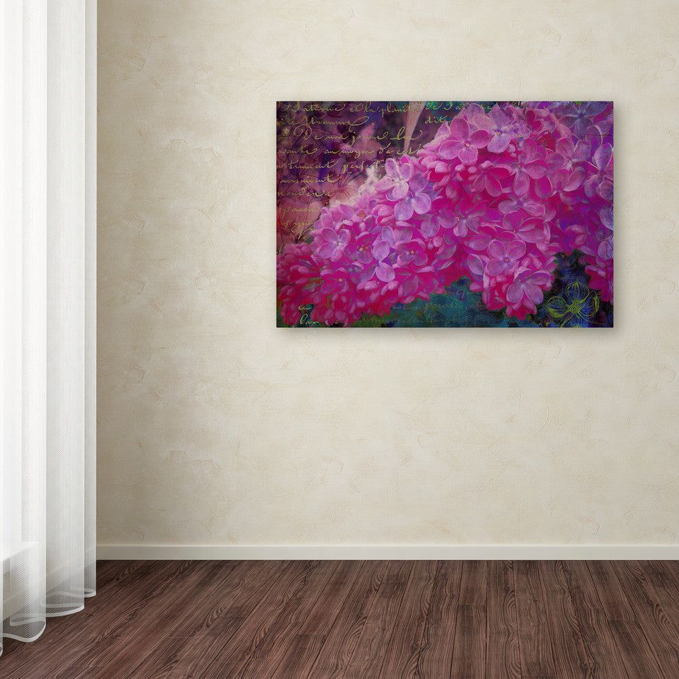 Tina Lavoie 'Vintage Lilacs' Canvas Art, 16" x 24"