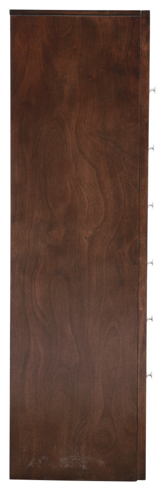 Solid white background with a full side view of the chest; no text or diagrams.