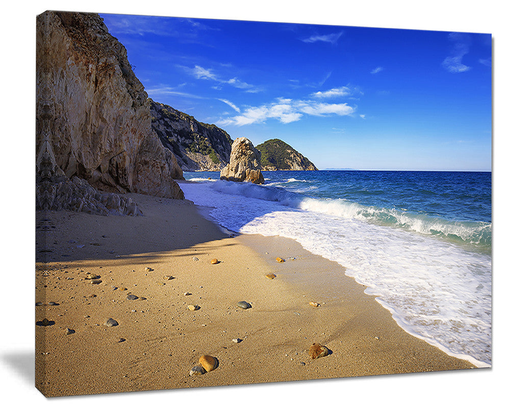 "Portoferraio Sansone Sorgente Beach" Landscape Wall Art, 40"x30"