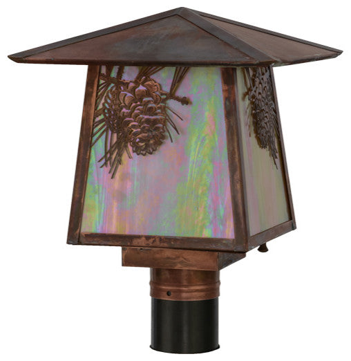 11.5Sq Stillwater Winter Pine Post Mount